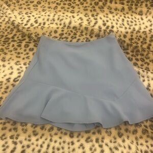 Never worn baby blue skirt!
